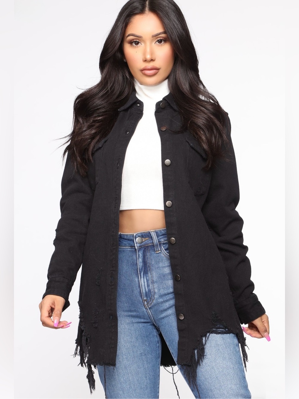 Long Denim Jacket